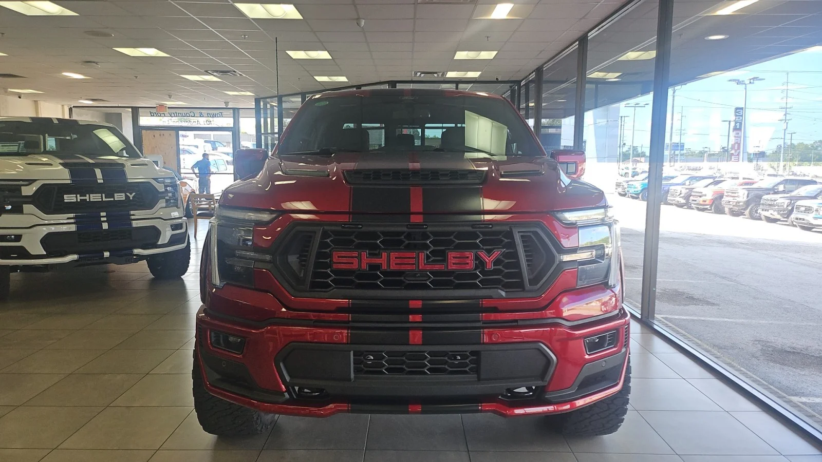 New 2026 Ruby Red Metallic Tinted Clearcoat Ford Shelby Off-Road Supercharged 4WD image 7