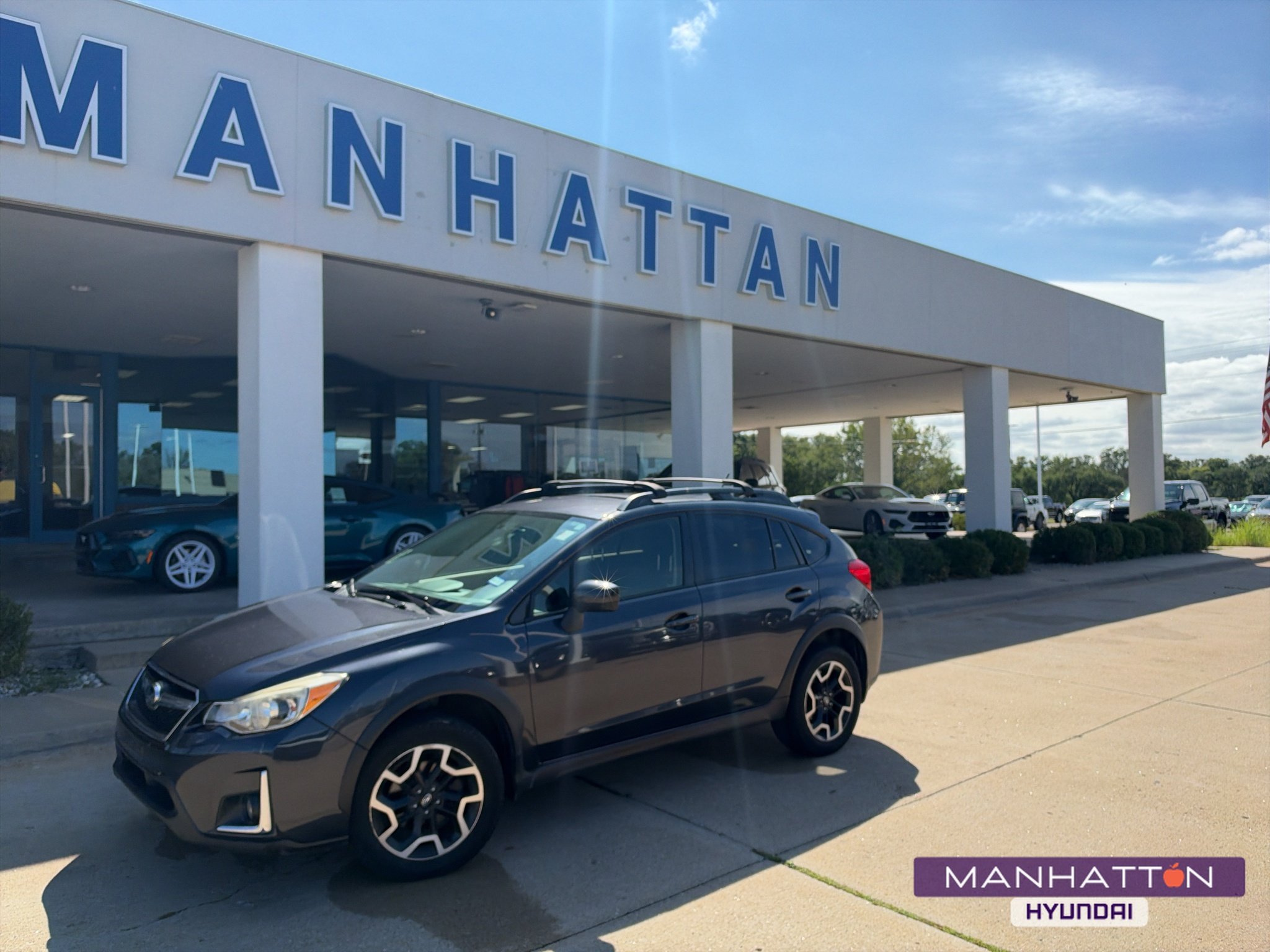 Used 2017 Dark Gray Metallic Subaru Premium image 1