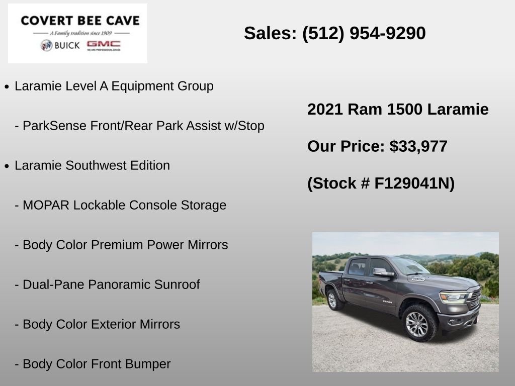 Used 2021 Gray Ram Laramie image 12