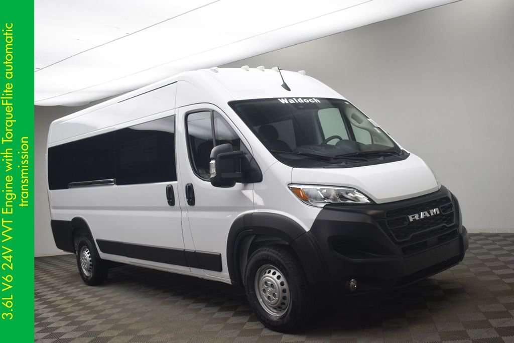 New 2026 Bright White Clear-Coat Exterior Paint RAM High Roof image 4