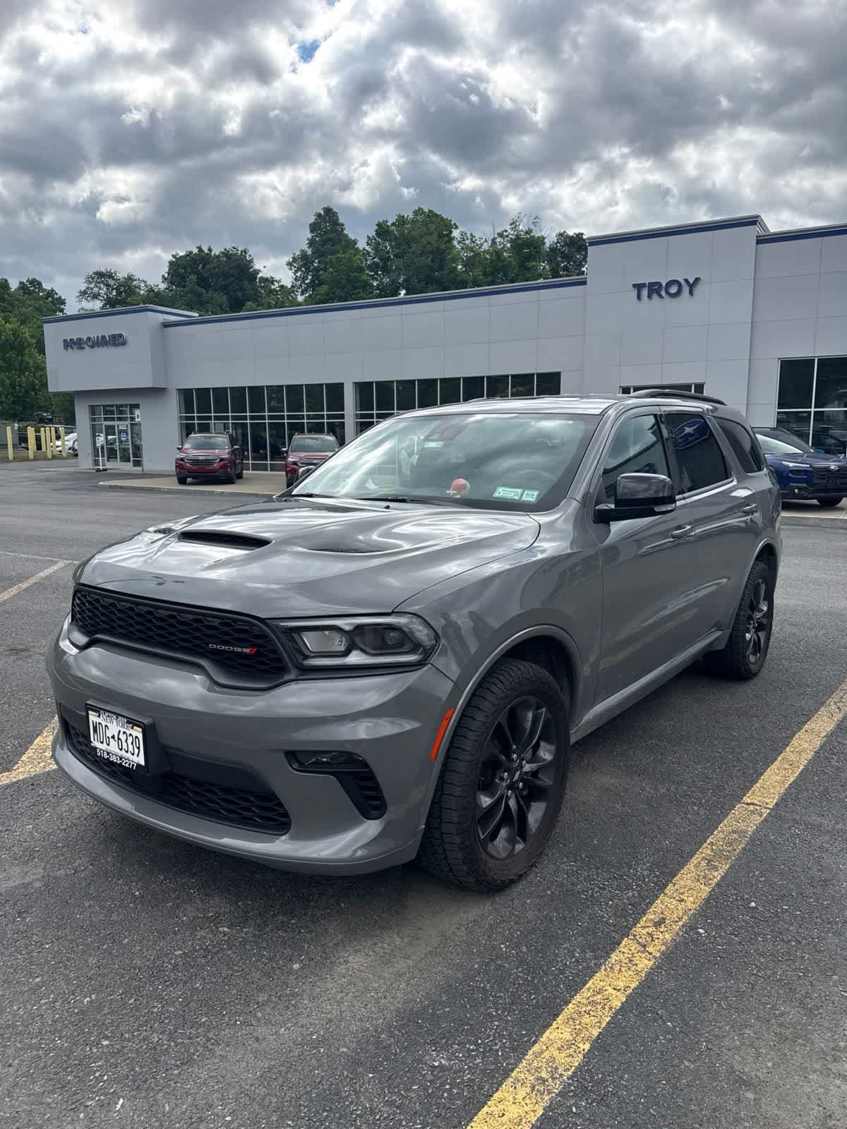 Used 2022 Destroyer Gray Clearcoat Dodge GT Plus image 2