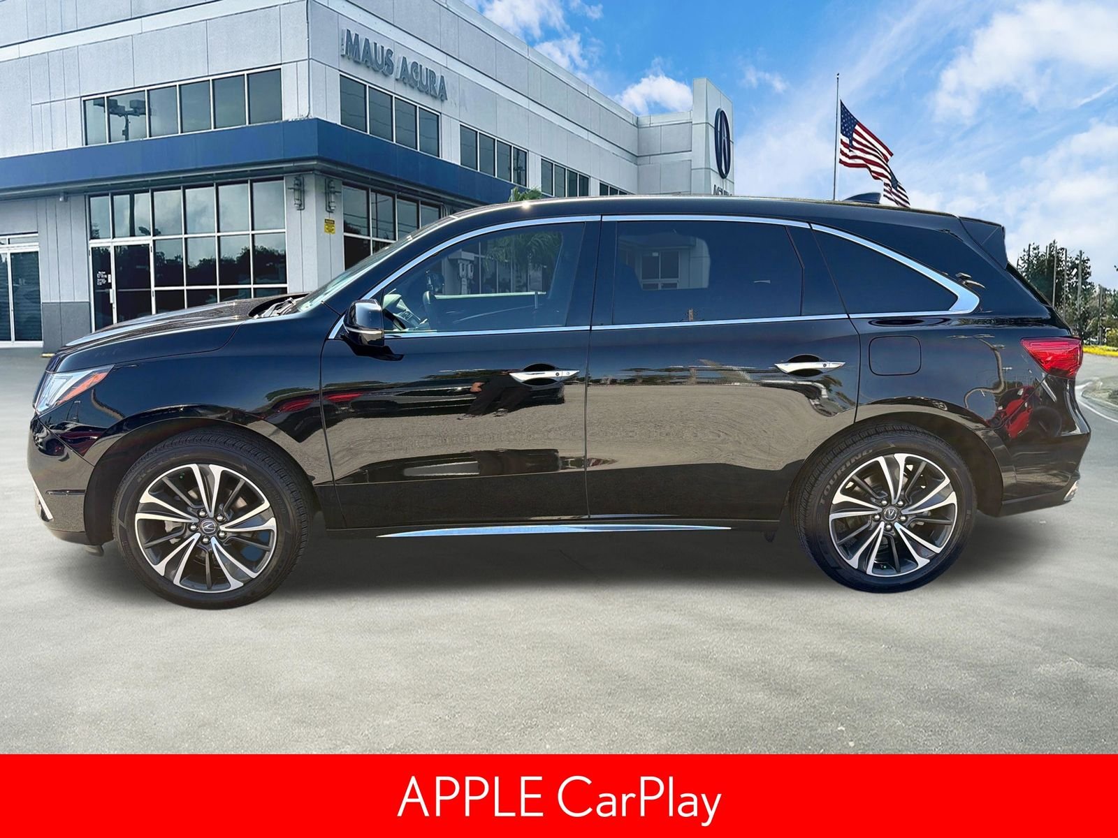 Used 2020 Black Acura Technology image 7