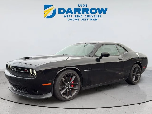Certified Used 2021 Black Dodge R/T image 1