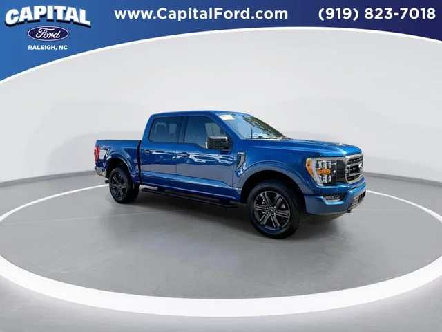 Used 2023 Blue Ford XLT image 2