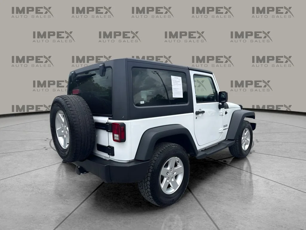 Used 2015 White Jeep Sport image 3