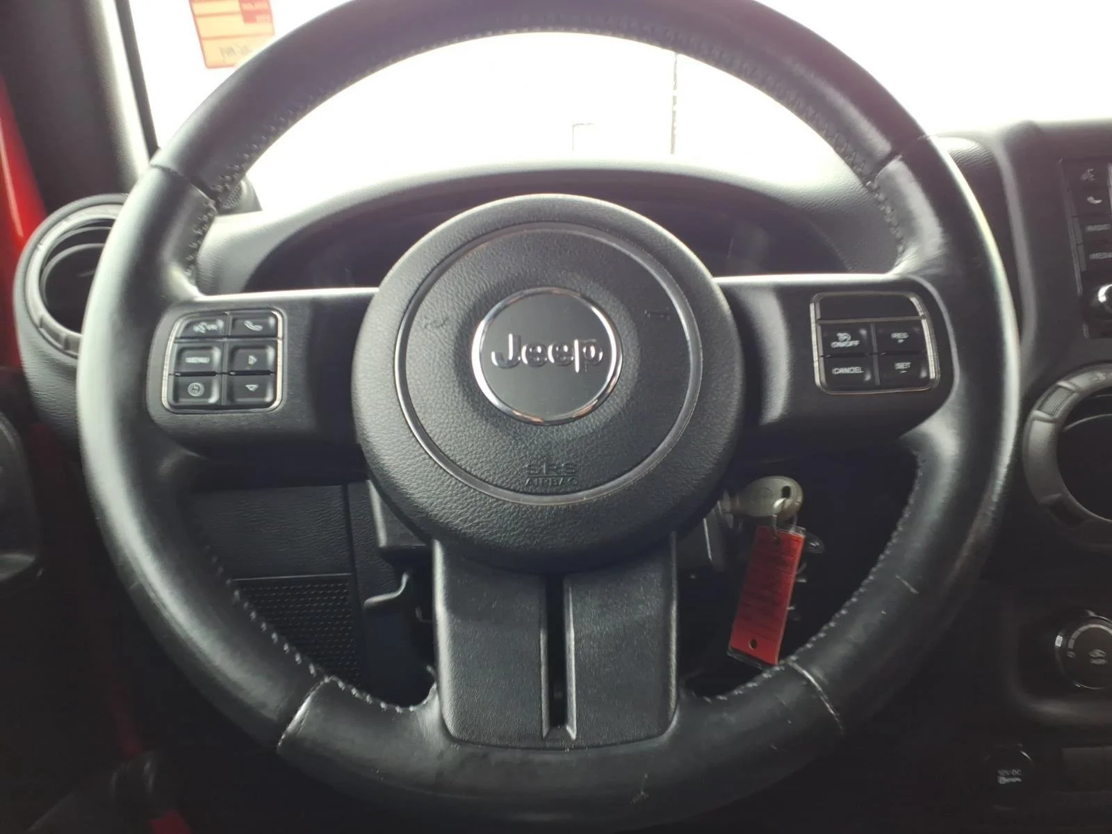 Used 2013 Flame Red Clearcoat Jeep Sport image 24