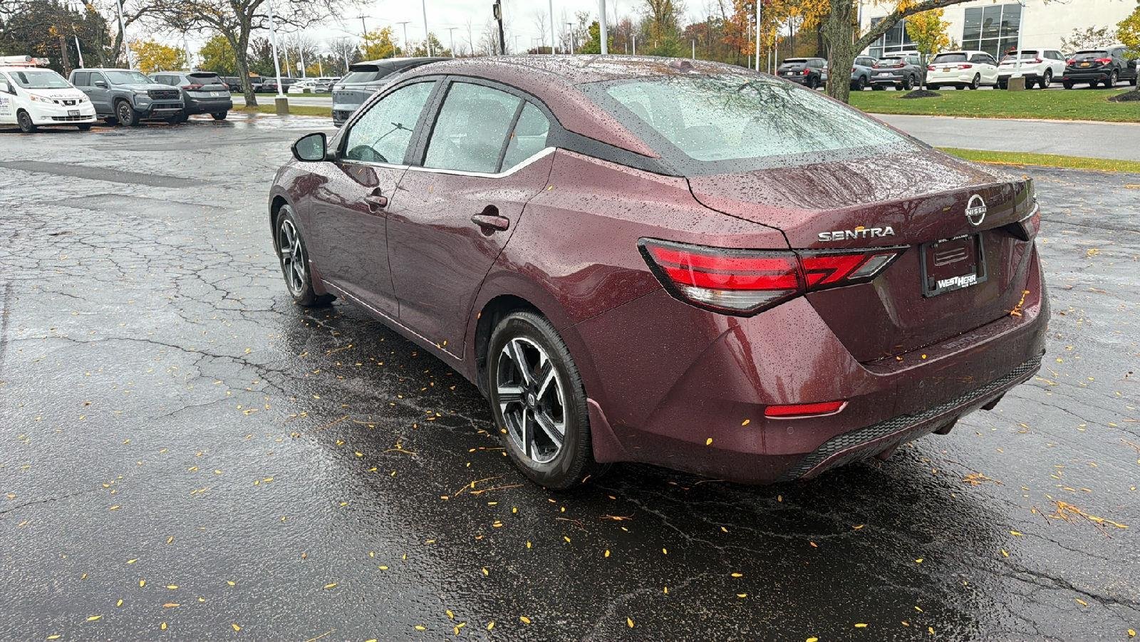 Used 2024 Rosewood Metallic Nissan SV image 3