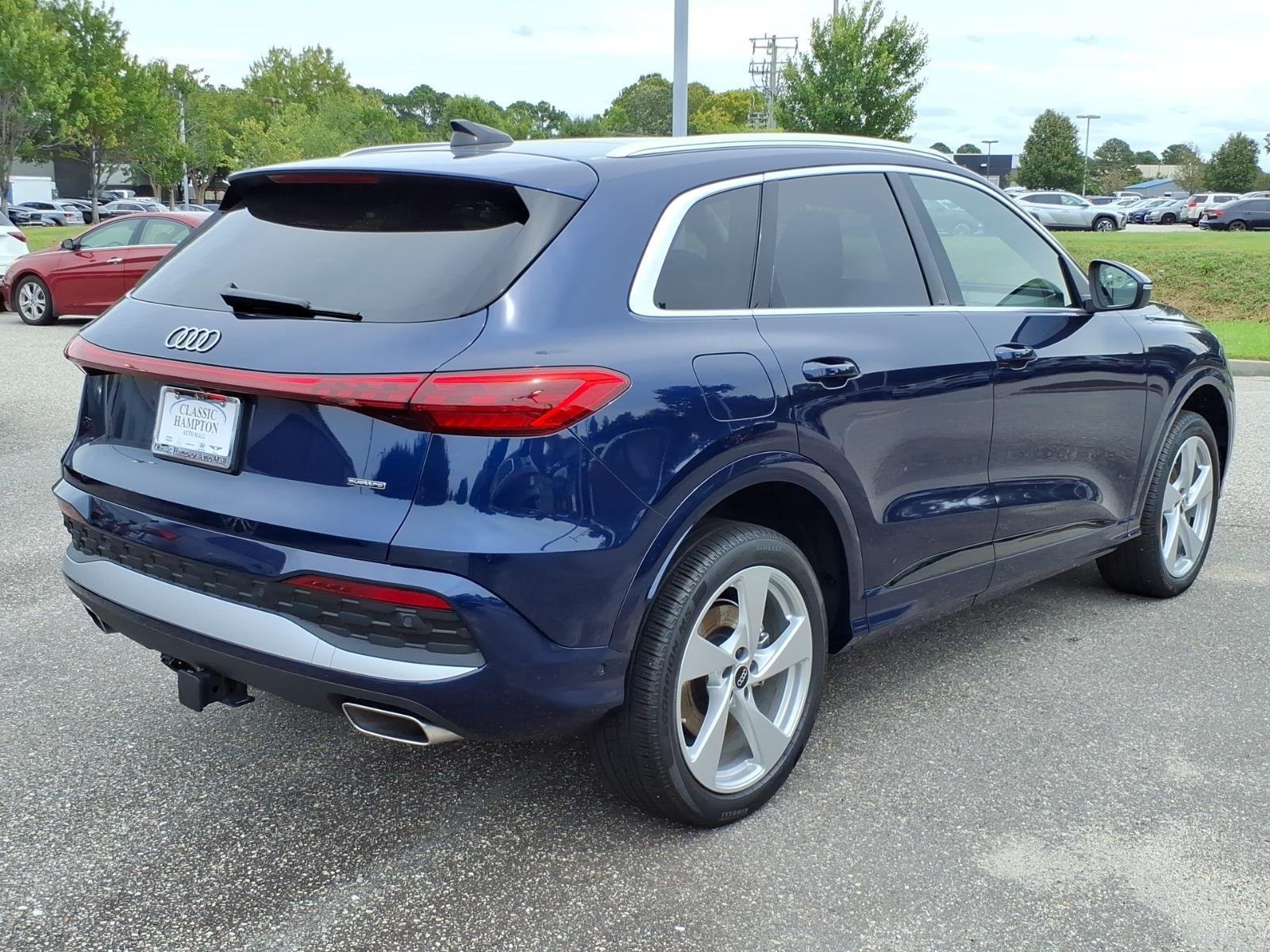Used 2025 Navarra Blue Metallic Audi Premium Plus image 8