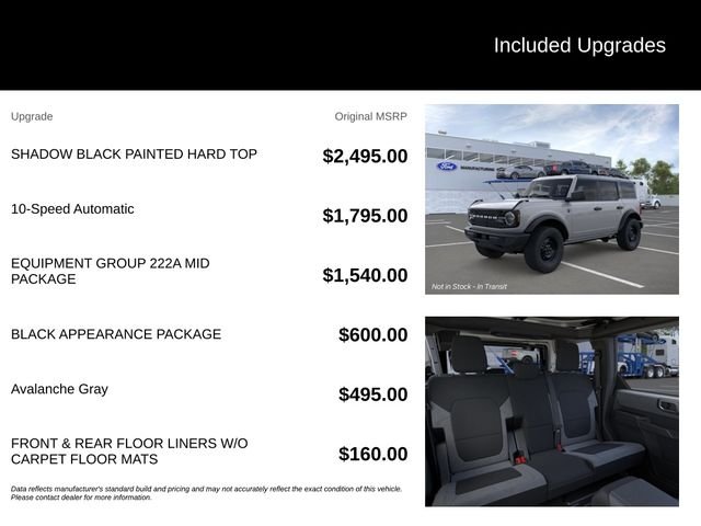 New 2026 Avalanche Gray Ford Big Bend® image 5
