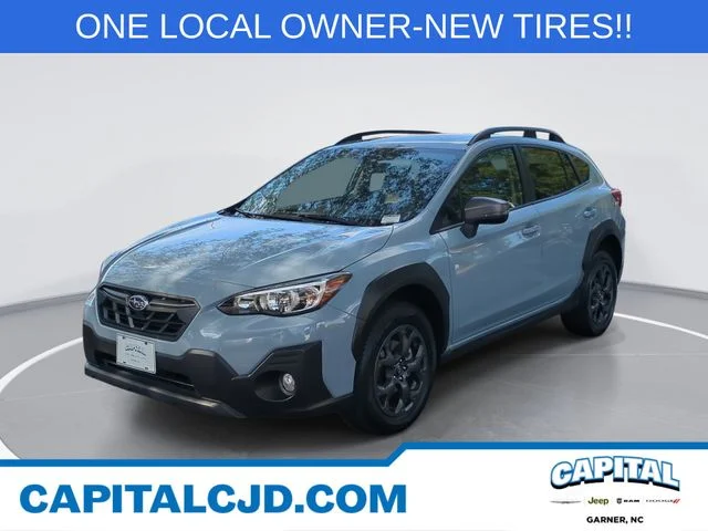 Used 2021 Gray Subaru Sport image 1