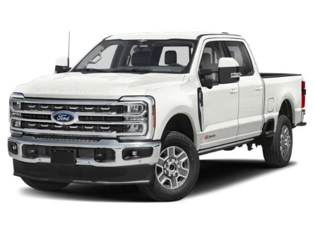 New 2026 Star White Metallic Tri-Coat Ford LARIAT image 1