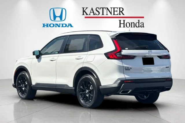 New 2027 Platinum White Pearl Honda Sport-L Hybrid AWD image 6