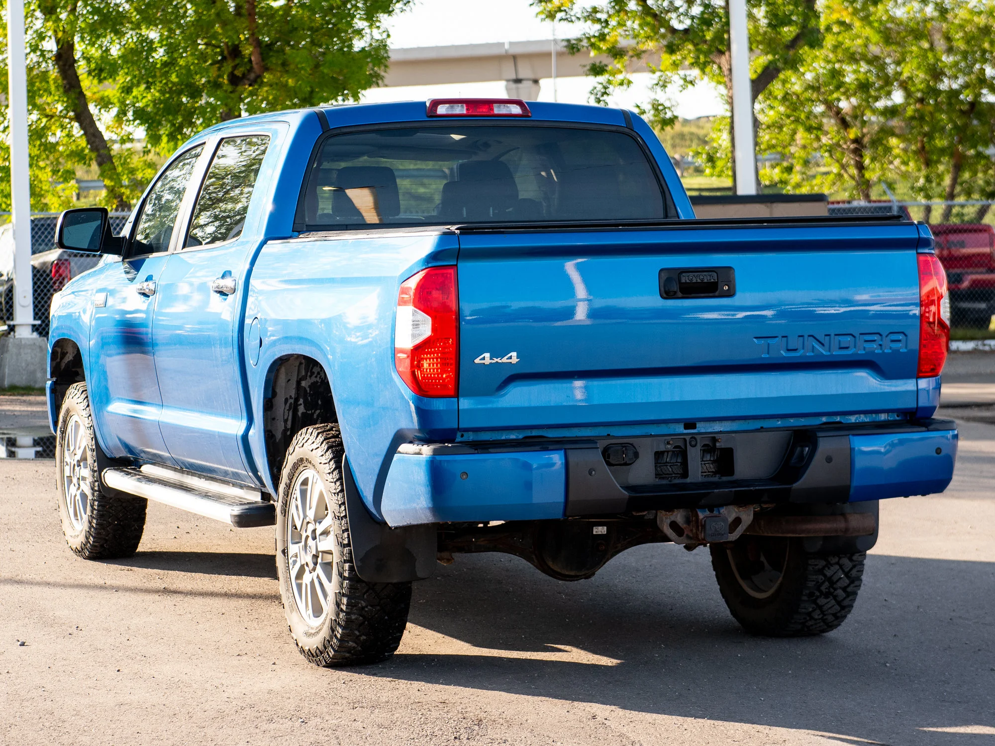 Used 2016 Blue Toyota Platinum* | Crew Max | image 10