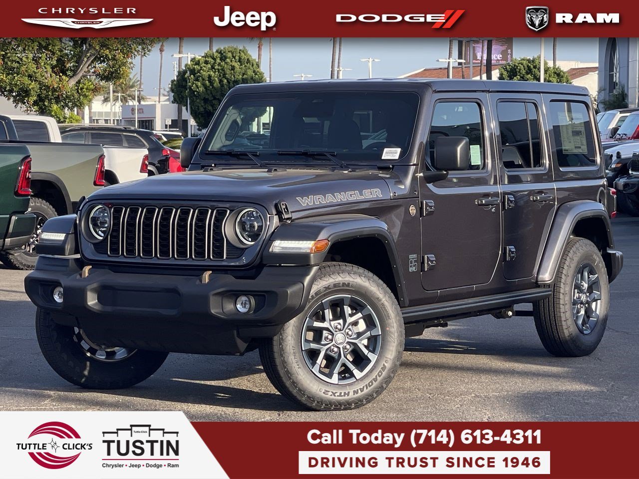 New 2026 Granite Crystal Metallic Clearcoat Jeep 85th Anniversary image 1