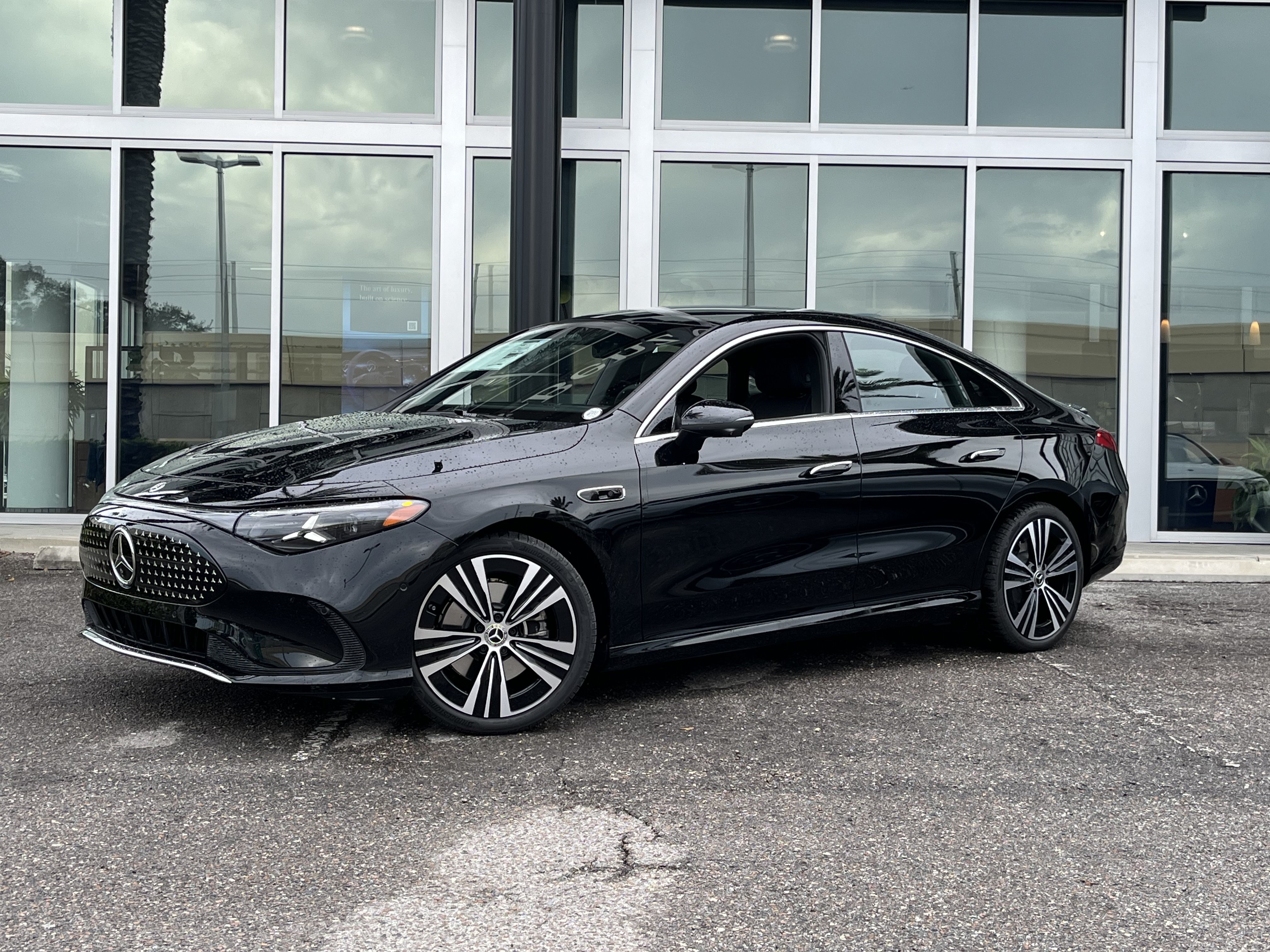 New 2027 Cosmos Black Metallic Mercedes-Benz CLA 250+ Electric image 2