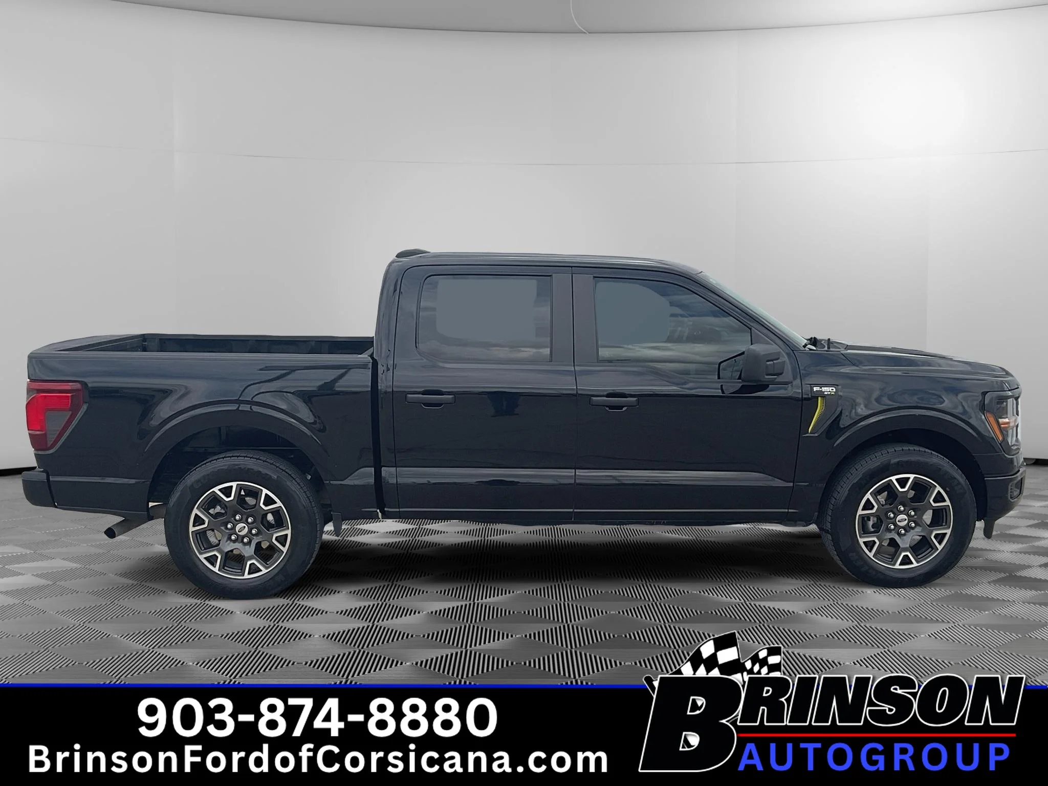 Used 2024 Agate Black Metallic Ford STX image 8