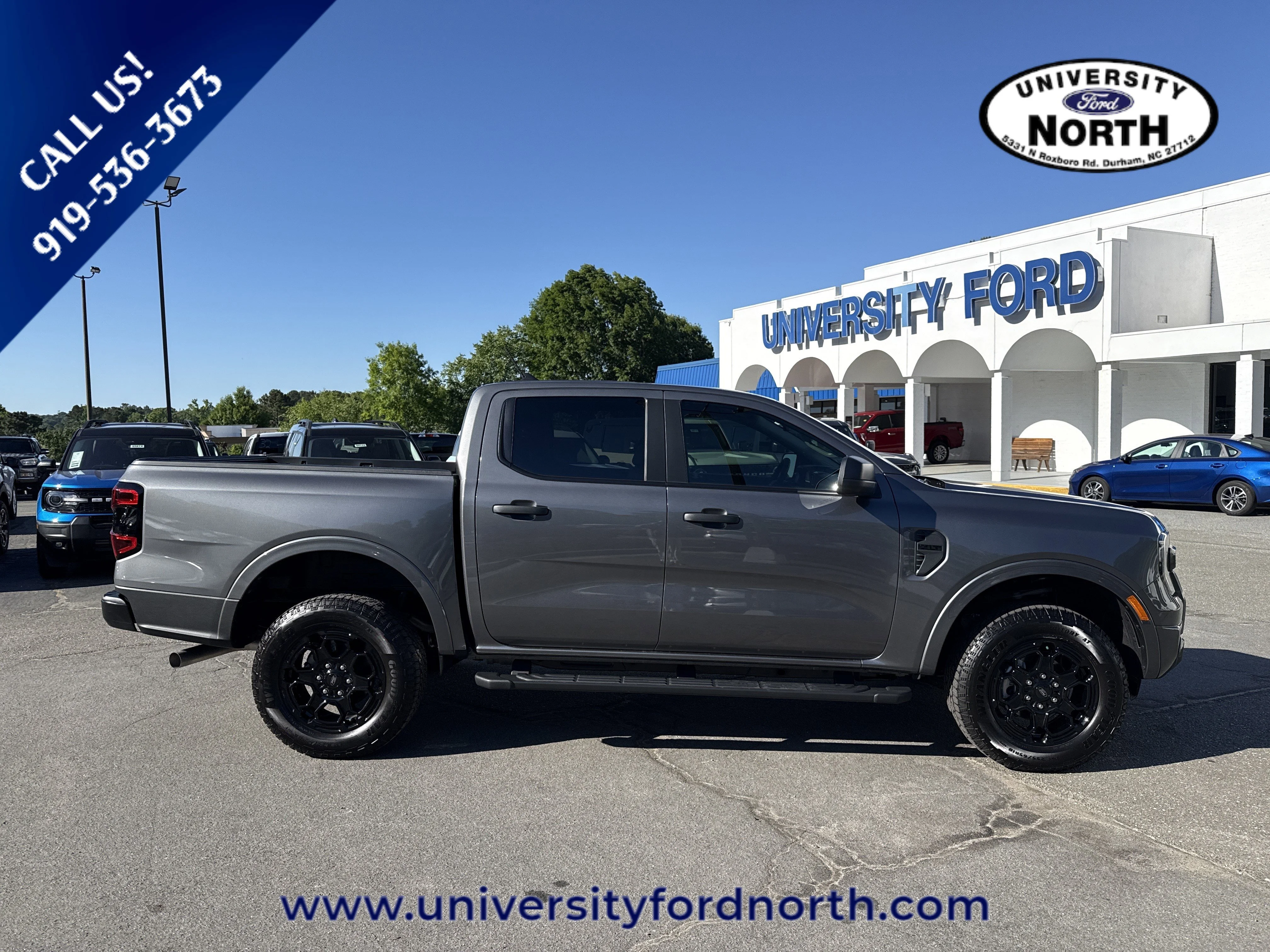 Used 2025 Carbonized Gray Metallic Ford XLT image 8