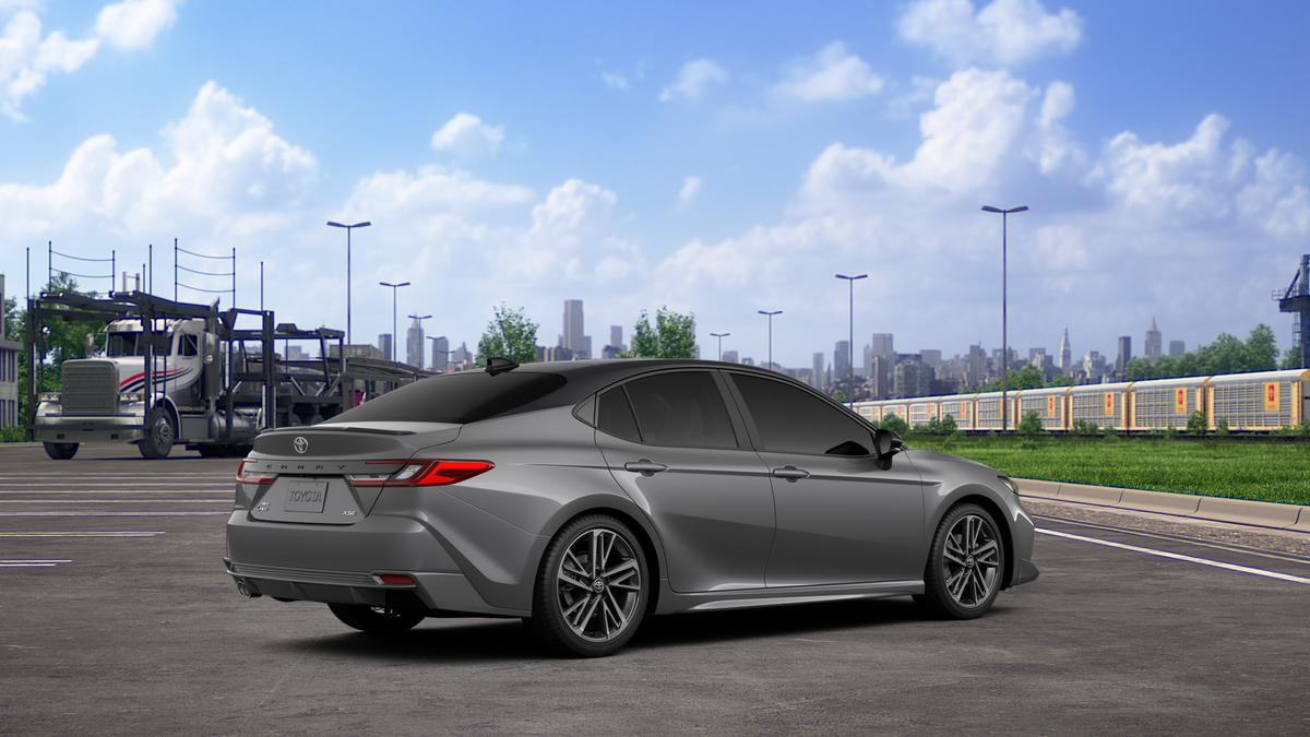 New 2026 Heavy Metal with Midnight Black Metallic roof Toyota XSE image 10