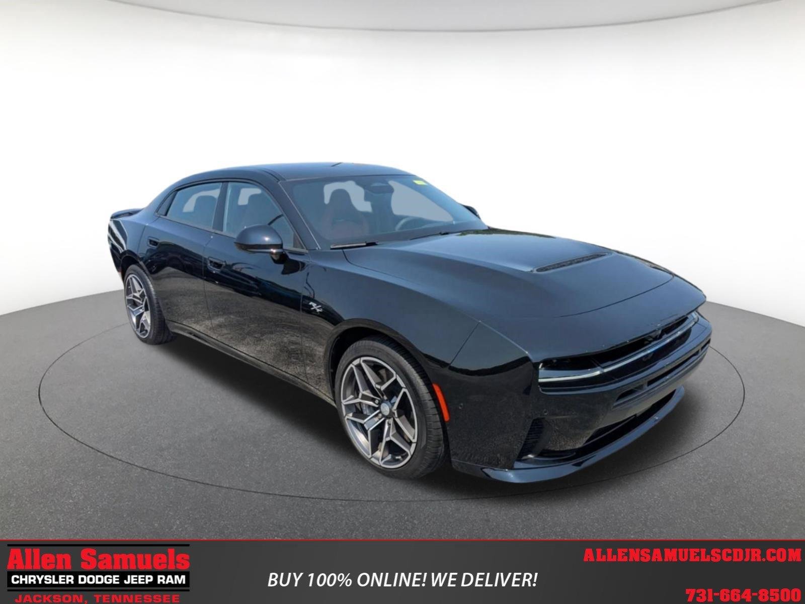 New 2026 Diamond Black Crystal Pearlcoat Dodge R/T Plus image 1