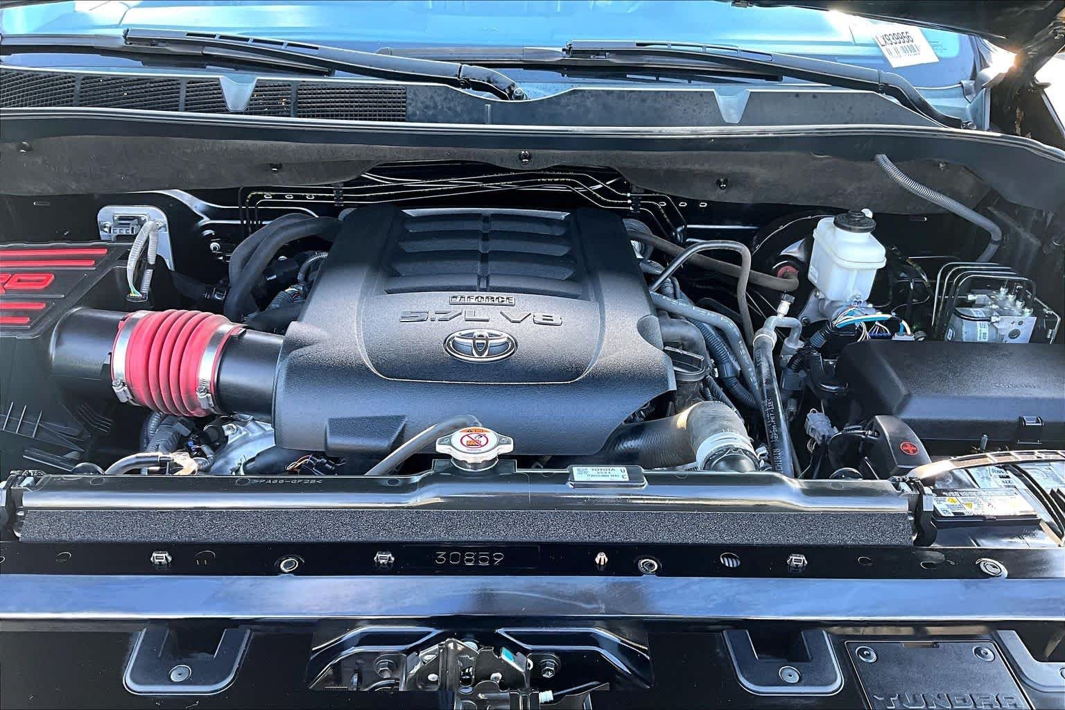 Used 2020 Midnight Black Metallic Toyota TRD Pro image 31