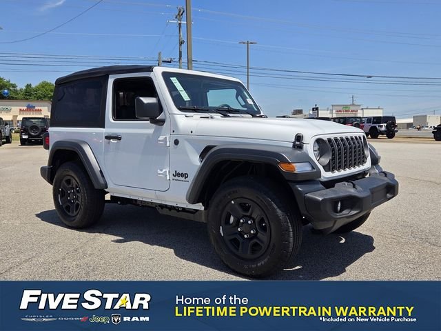 New 2026 Bright White Clear-Coat Exterior Paint Jeep Sport image 1