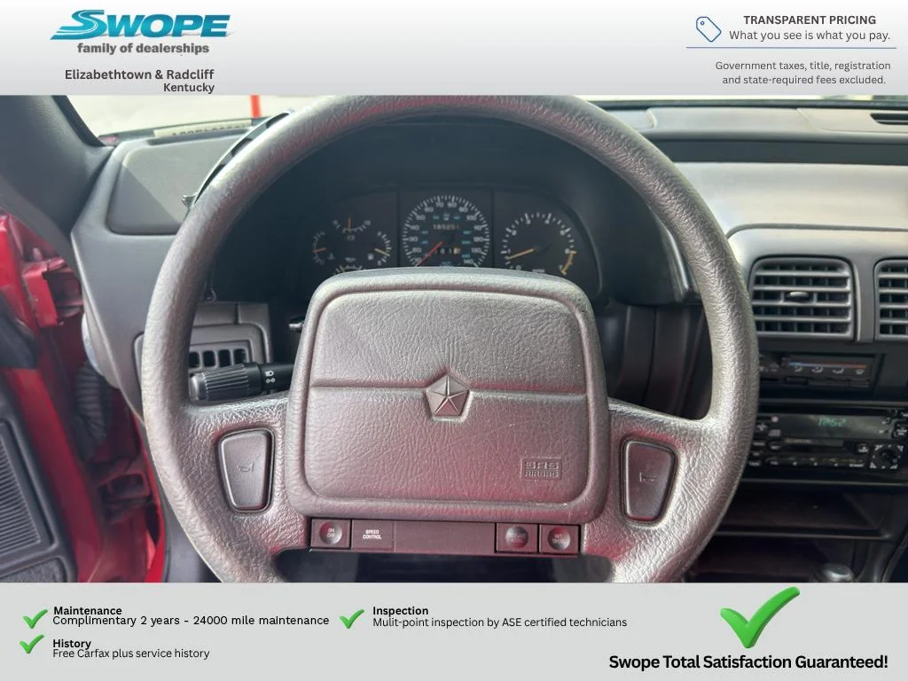 Used 1994 Red Chrysler GTC image 13