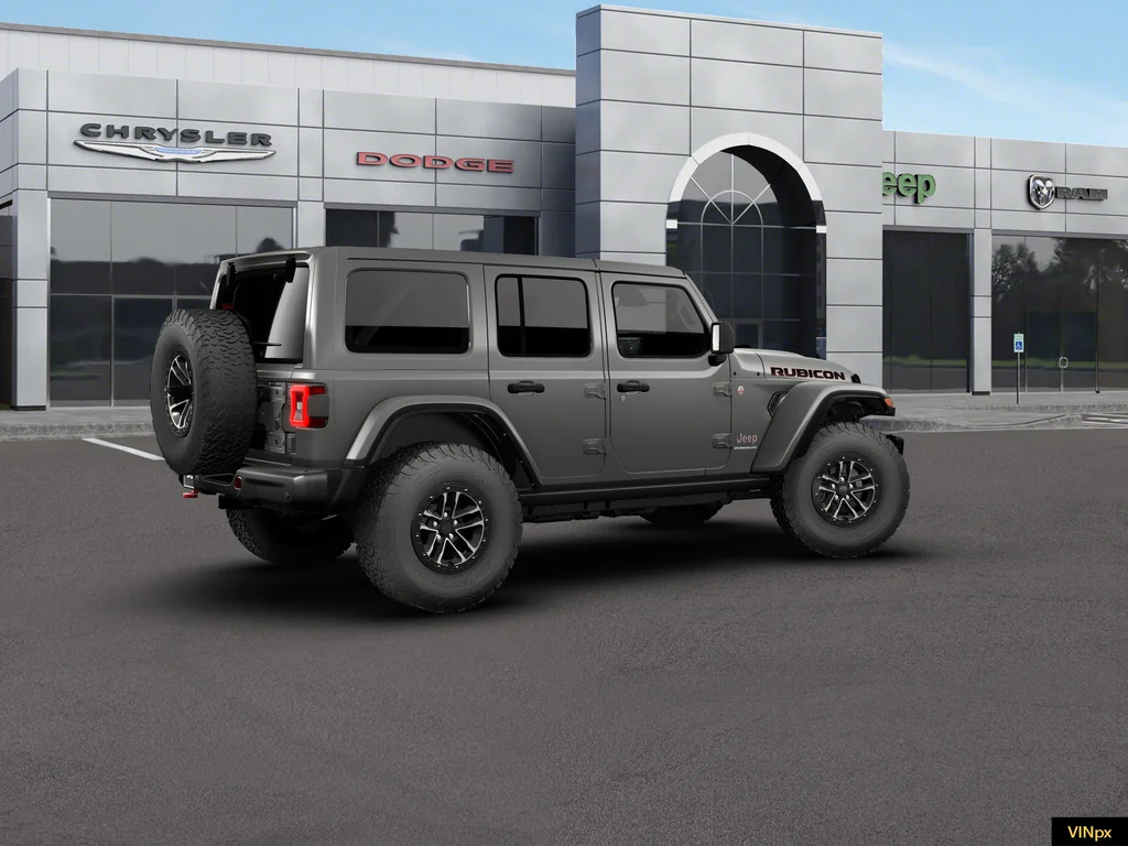 New 2026 Granite Crystal Metallic Clear-Coat Exterior Paint Jeep Rubicon X image 7