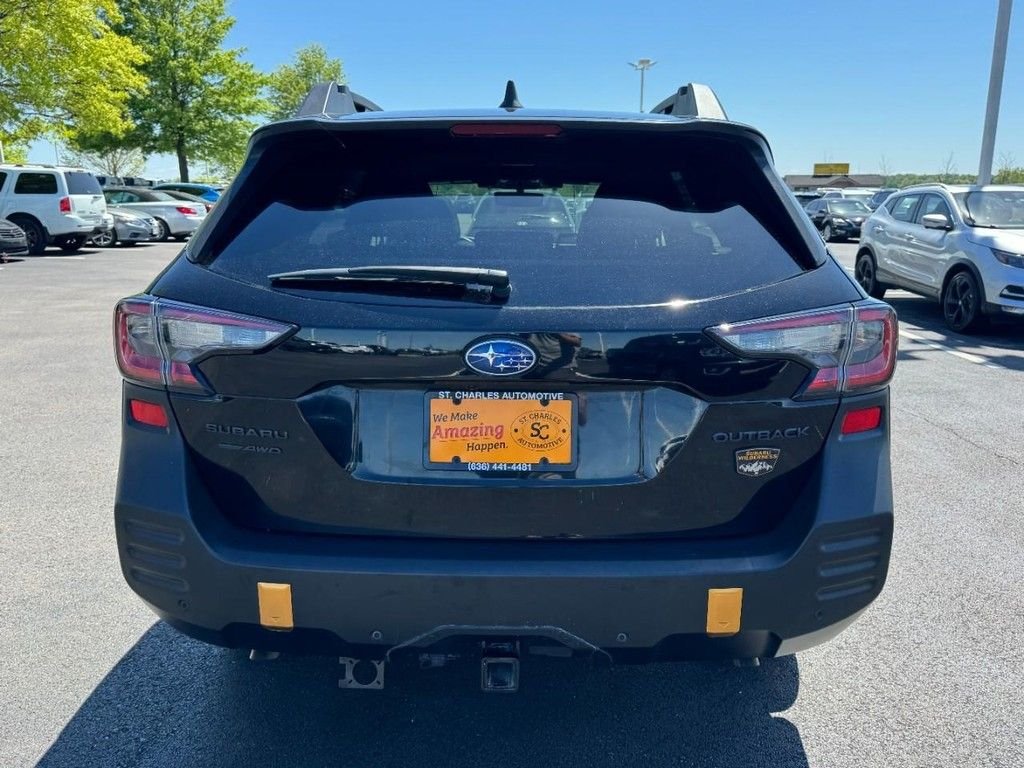 Used 2025 Crystal Black Silica Subaru Wilderness image 4