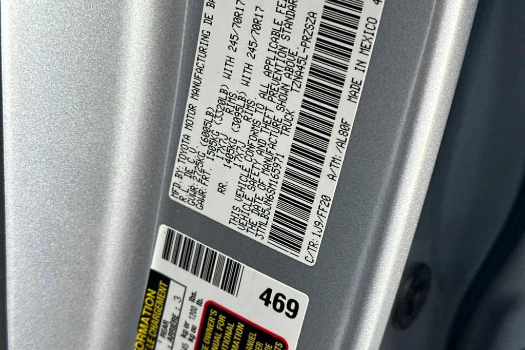 Certified Used 2025 Silver Toyota SR5 image 28
