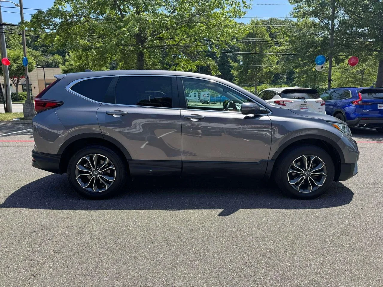 Used 2020 Modern Steel Metallic Honda AWD EX-L image 8
