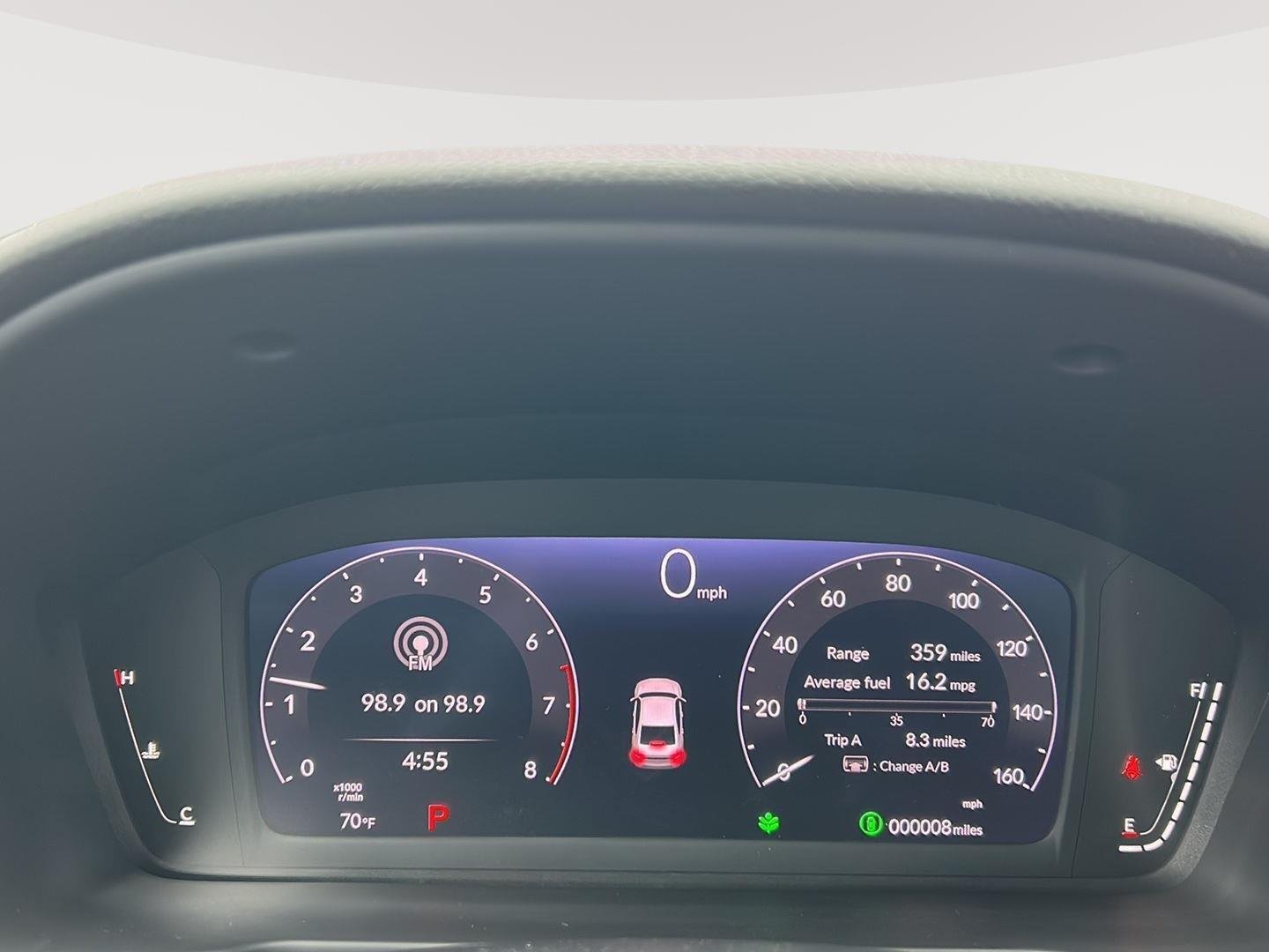 New 2026 Radiant Red Metallic Honda SE image 2
