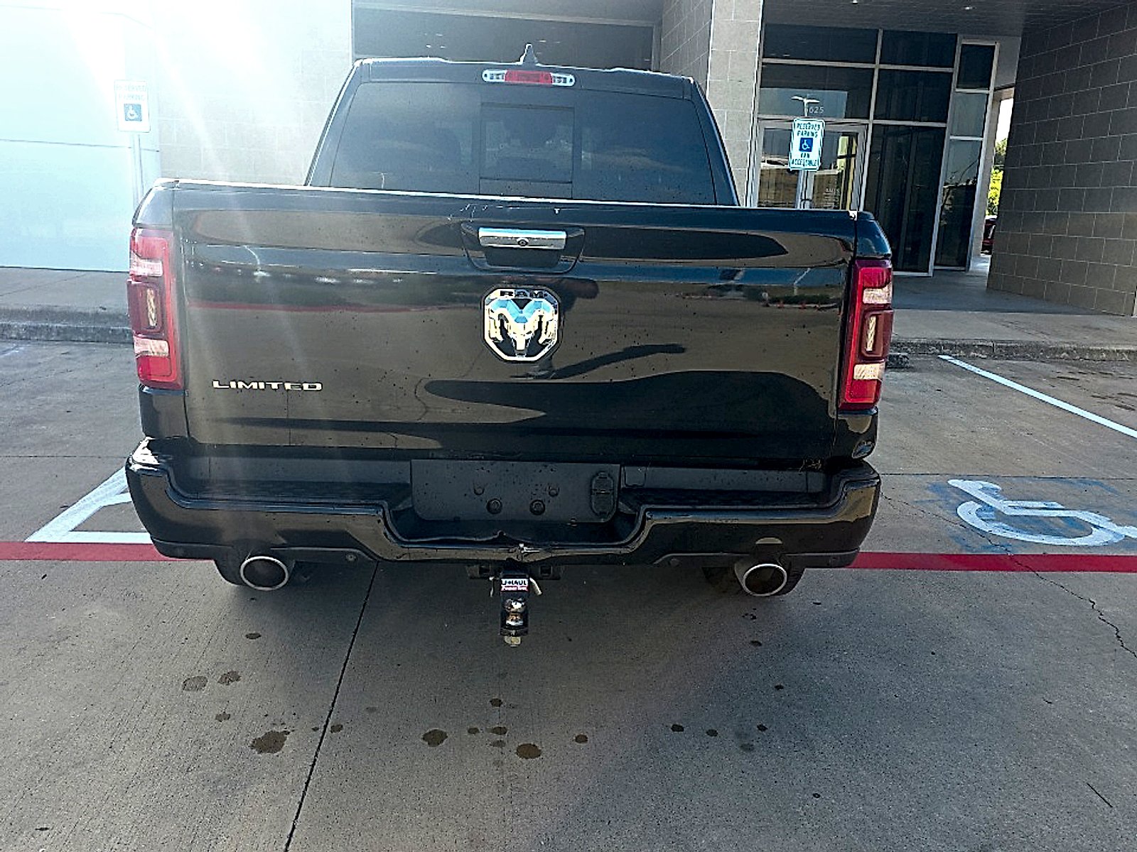 Used 2019 Diamond Black Crystal Pearlcoat Ram Limited Crew Cab 4x2 5