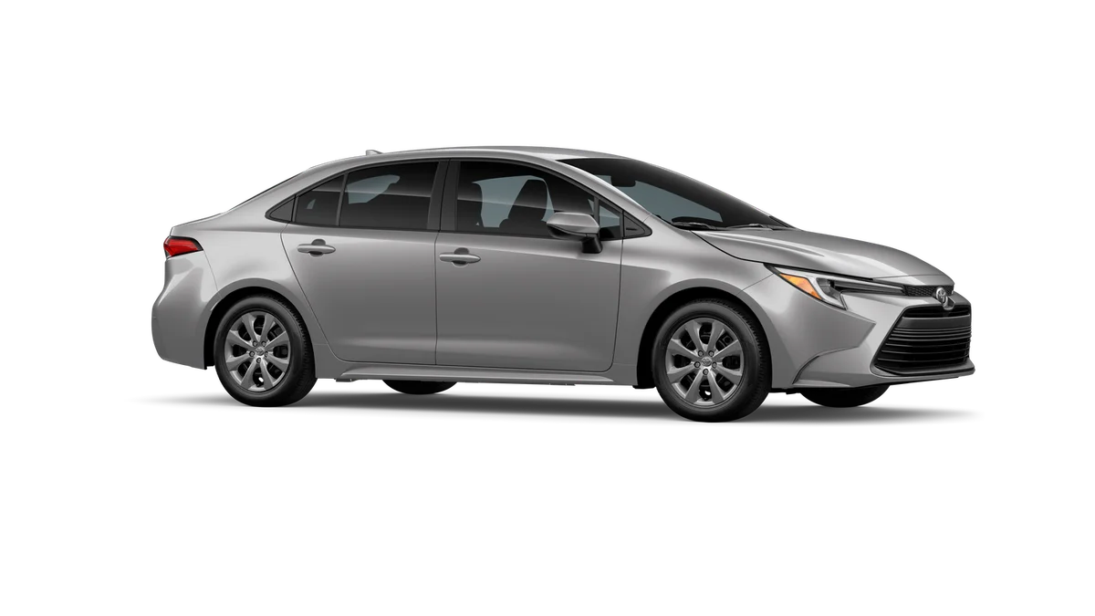 New 2026 Classic Silver Metallic Toyota Hybrid LE image 13