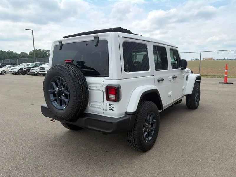 New 2026 Bright White Clearcoat Jeep 85th Anniversary Edition image 3