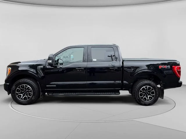 Used 2023 Agate Black Metallic Ford XLT image 2