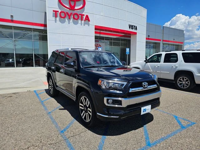Used 2016 Midnight Black Metallic Toyota Limited image 3