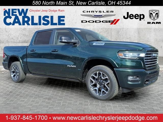 New 2026 Serrano-Green Metallic Exterior Paint RAM Laramie image 1