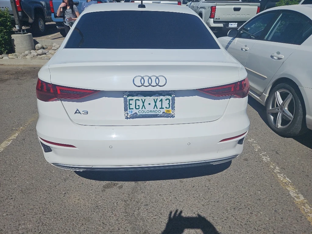 Used 2023 Tango Red Metallic Audi Premium image 3