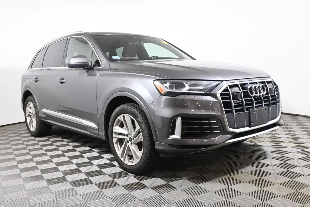 Used 2021 Gray Audi 55 Premium Plus image 9