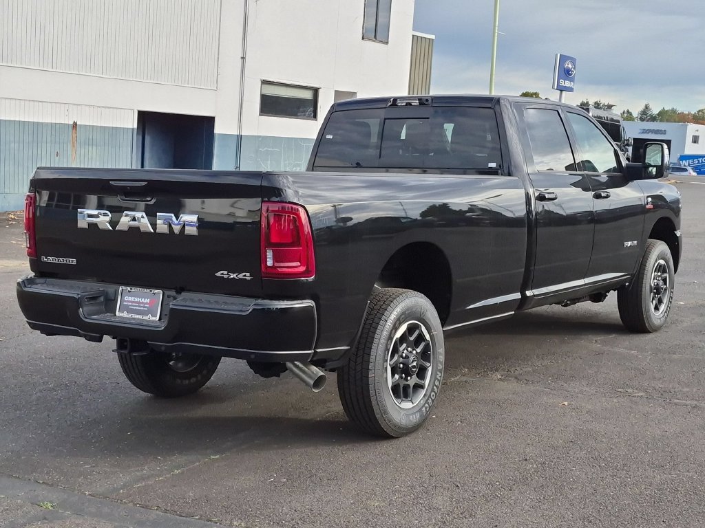 New 2027 Diamond Black Crystal Pearl-Coat Exterior Paint RAM Laramie image 7