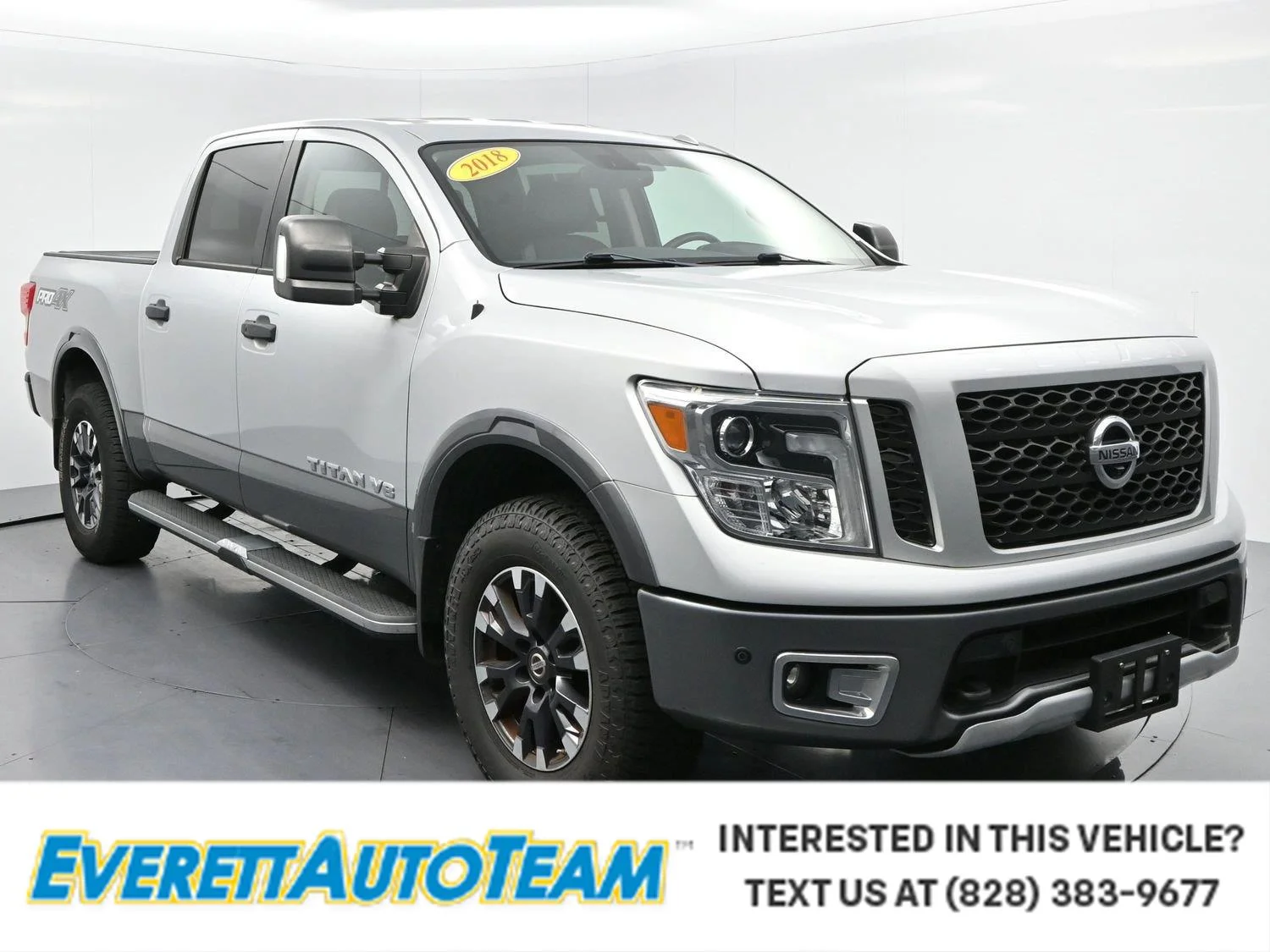 Used 2018 Brilliant Silver Nissan PRO-4X image 1