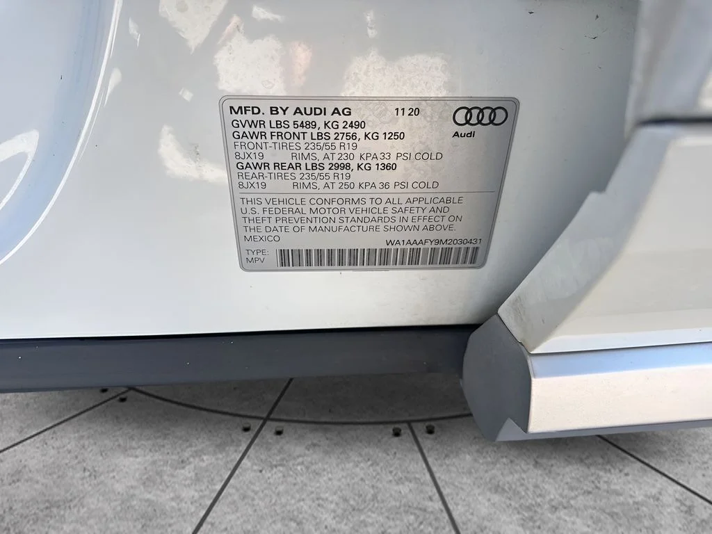 Used 2021 White Audi 45 Premium image 36