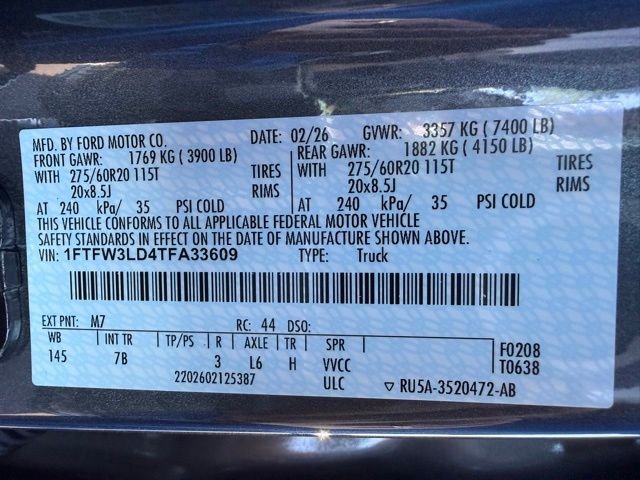New 2026 Carbonized Gray Metallic Ford XLT image 46