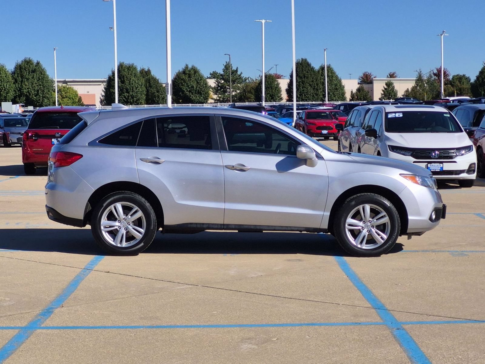 Used 2014 Forged Silver Metallic Acura AWD w/ Technology Package image 5