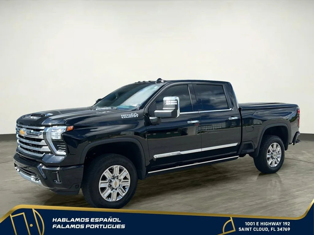 Used 2024 Black Chevrolet High Country image 2