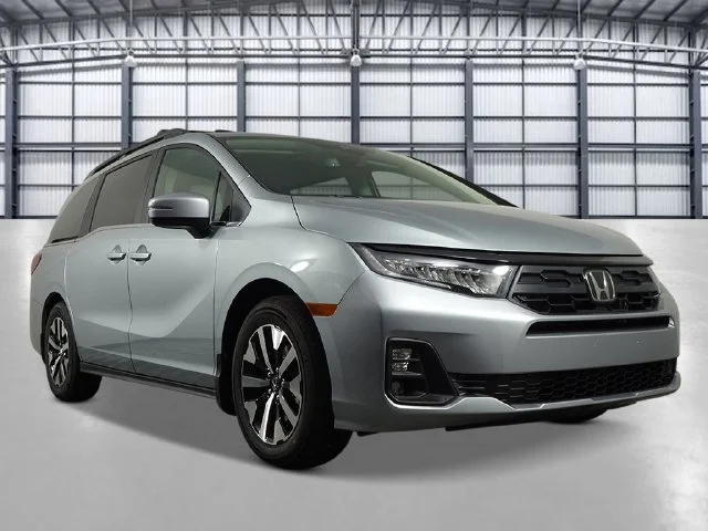 New 2027 Solar Silver Metallic Honda EX-L image 7