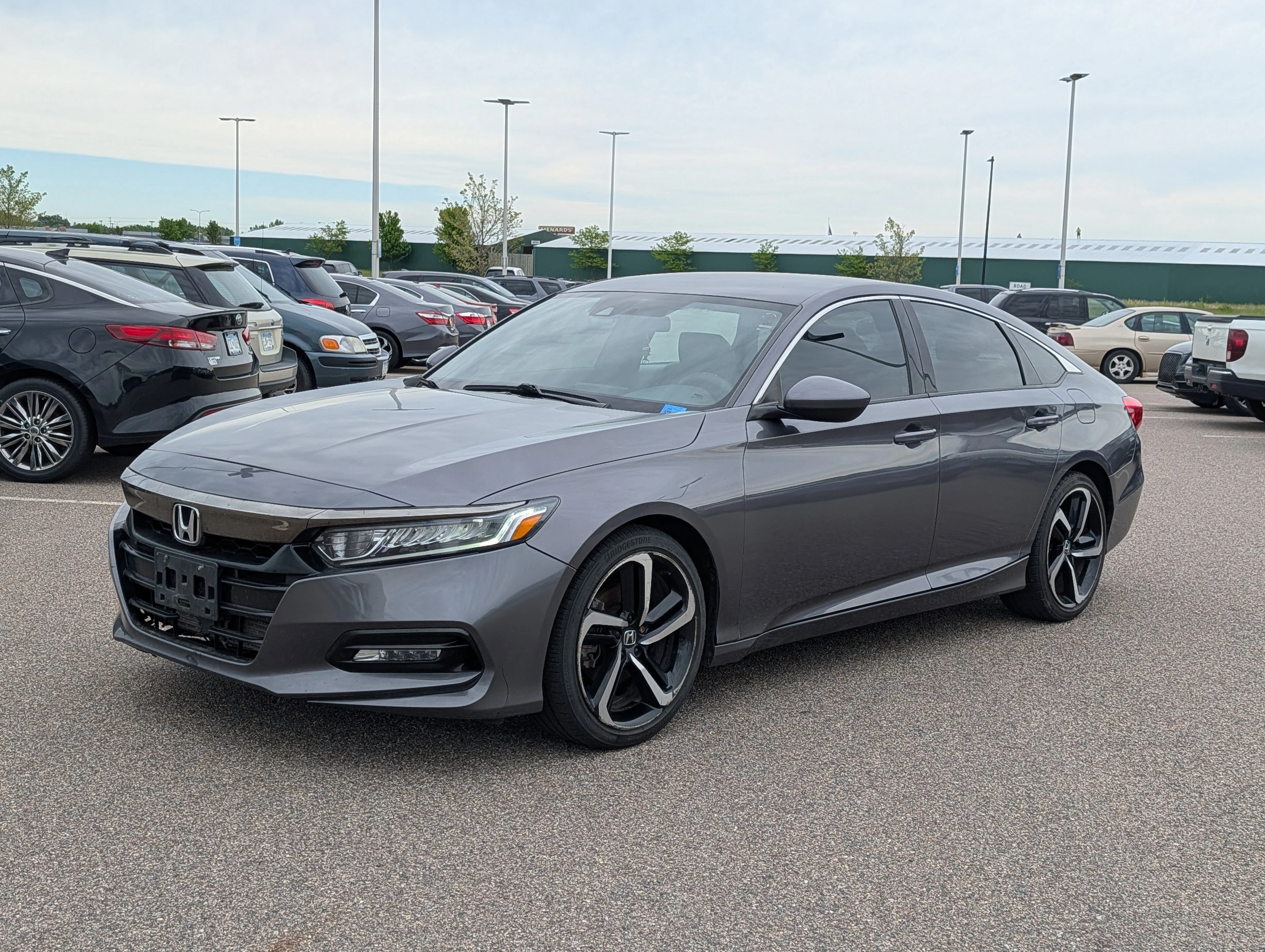 Used 2018 Honda Accord Sport with VIN 1HGCV1F36JA132442 for sale in Waite Park, Minnesota