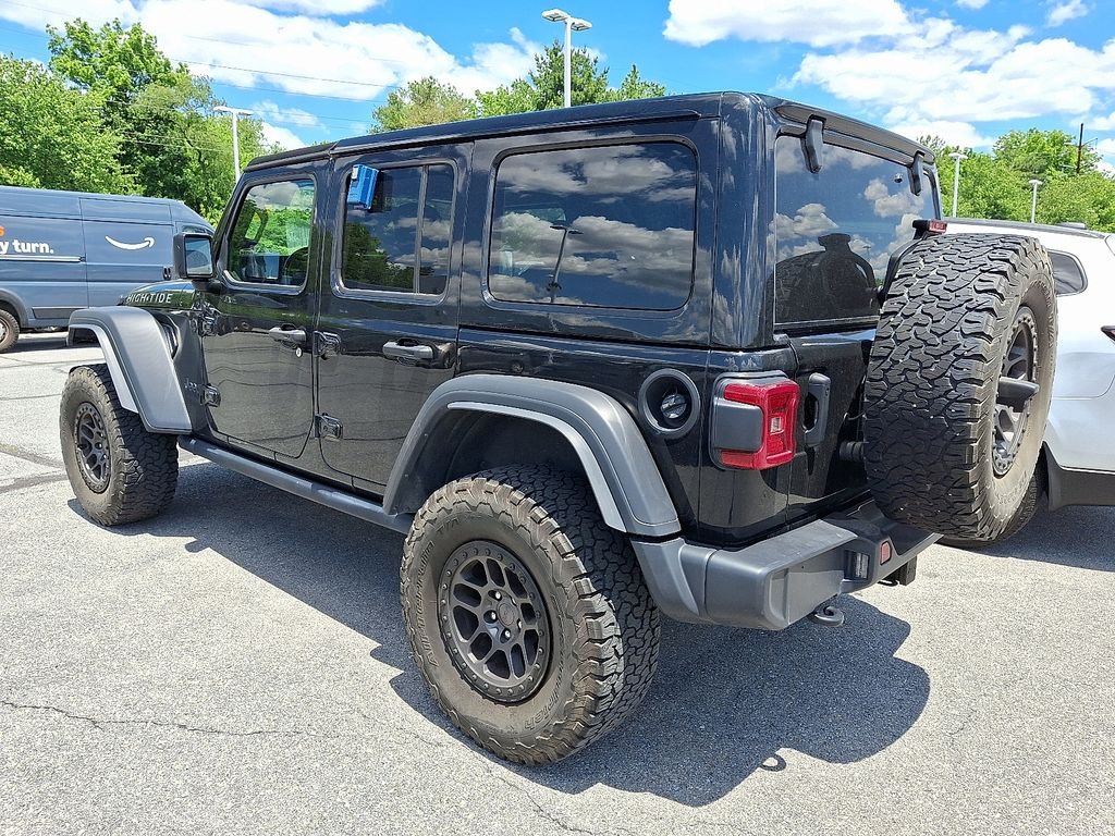 Used 2022 Black Jeep Unlimited High Tide image 5