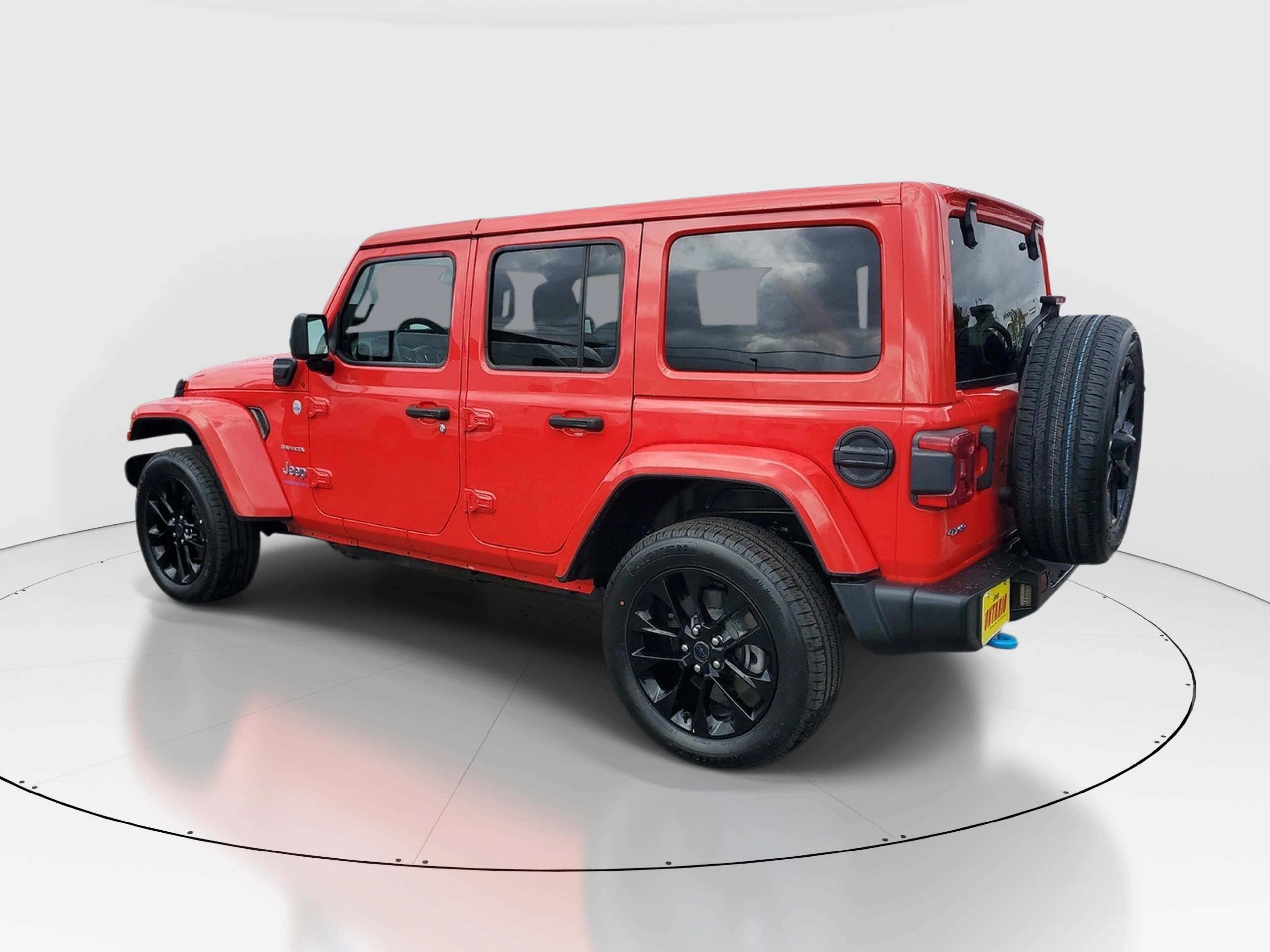 Used 2024 Red Jeep Sahara 4xe image 6