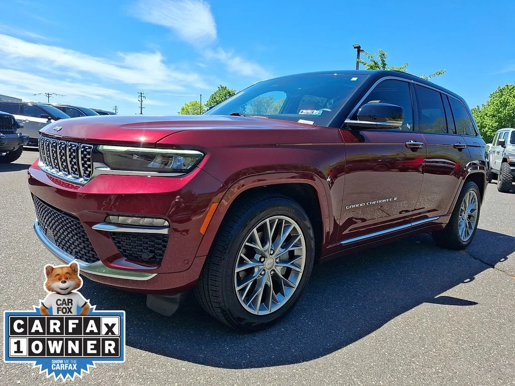 Certified Used 2025 Red Jeep Summit image 3